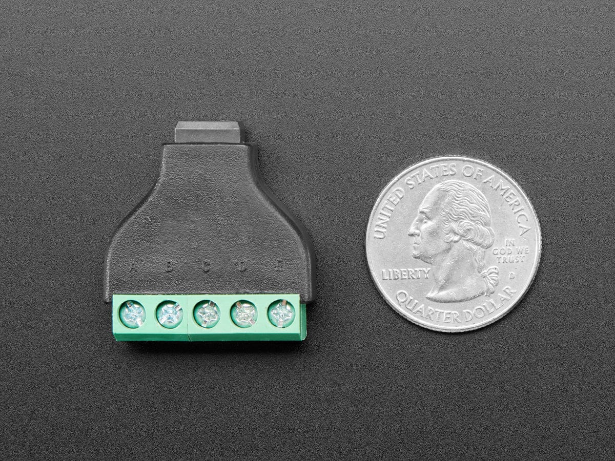 USB Mini B Female Socket to 5-pin Terminal Block - Image 5