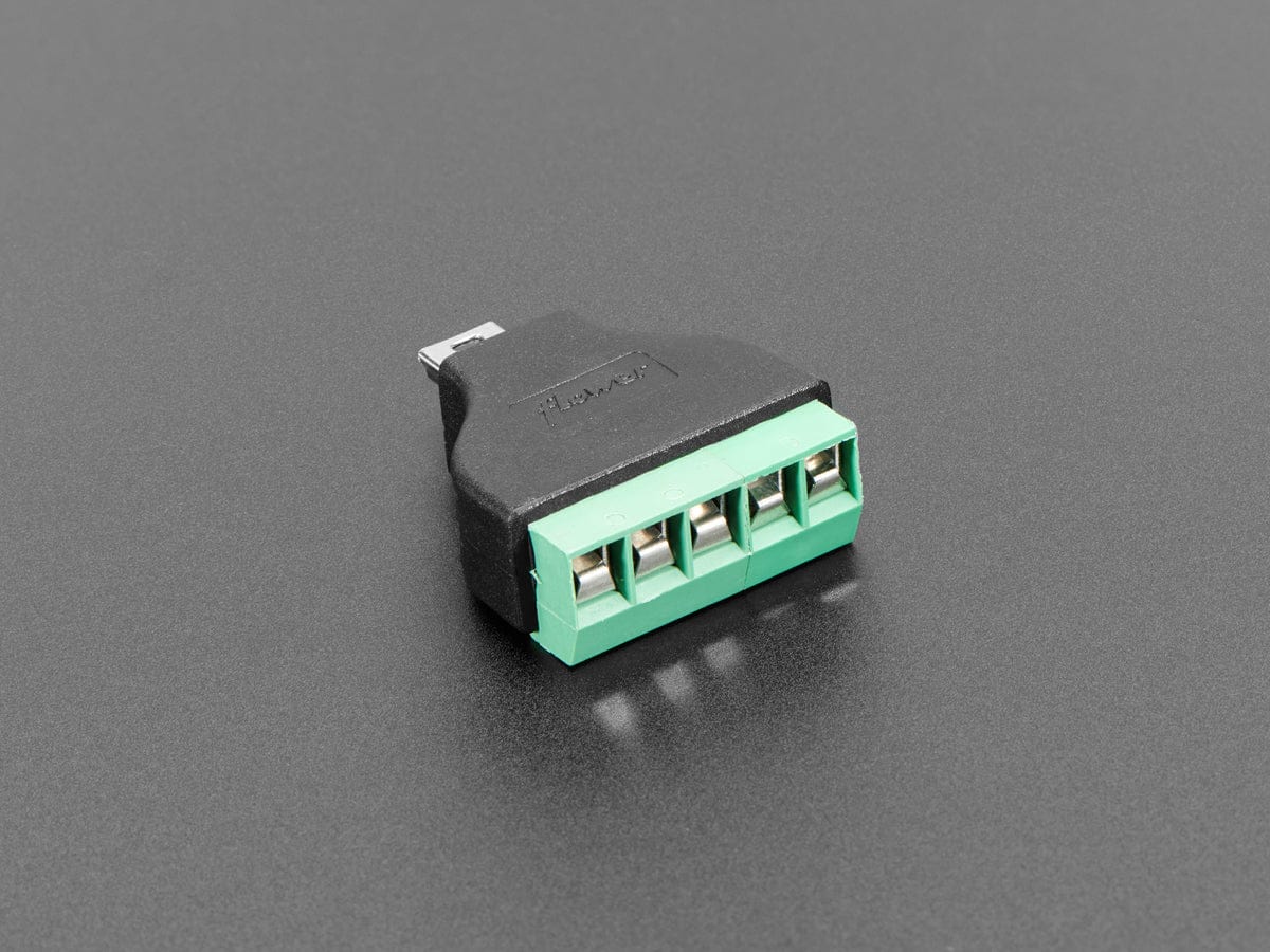 USB Mini B Male Plug to 5-pin Terminal Block - Image 2