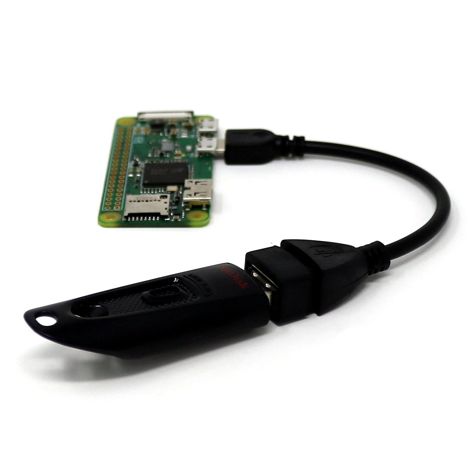 USB OTG Host Cable - Micro-USB Male to USB-A Female - Image 4