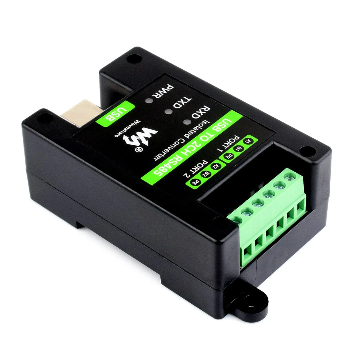 USB to 2-Channel RS485 Industrial Grade Isolated Converter - Image 2