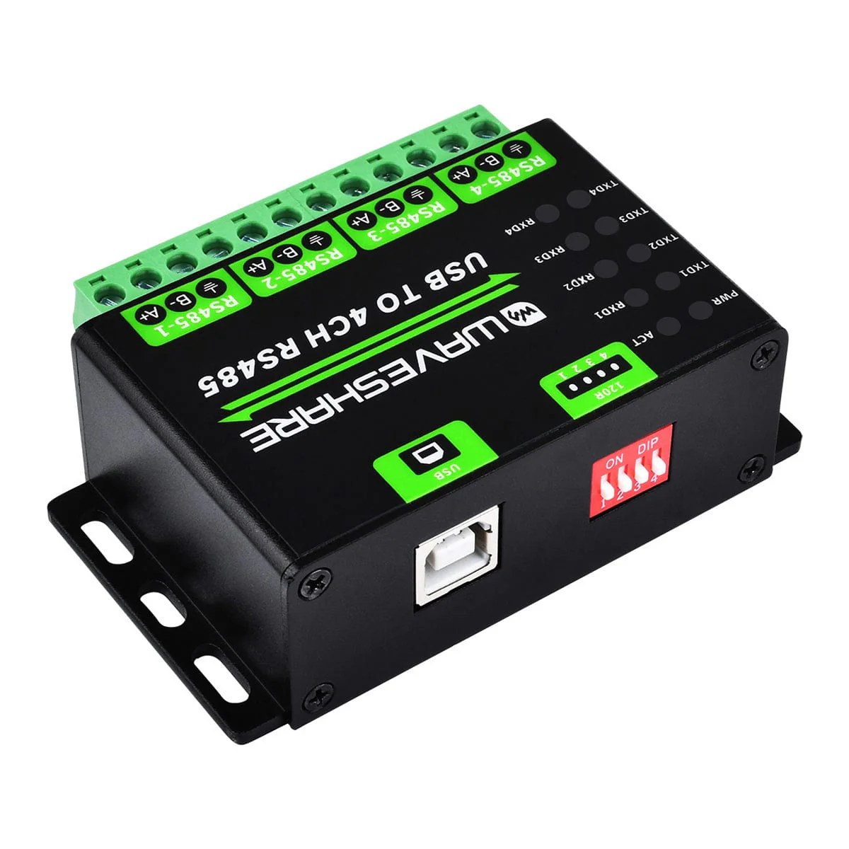 Industrial USB to 4-Channel RS485 Converter - Image 2