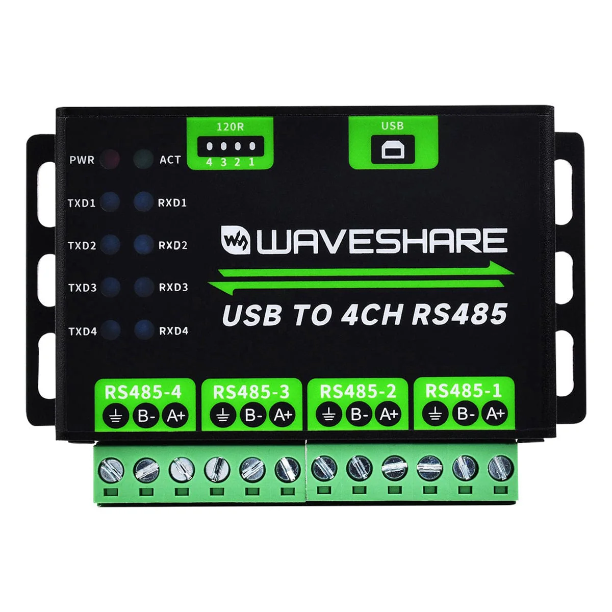 Industrial USB to 4-Channel RS485 Converter - Image 4