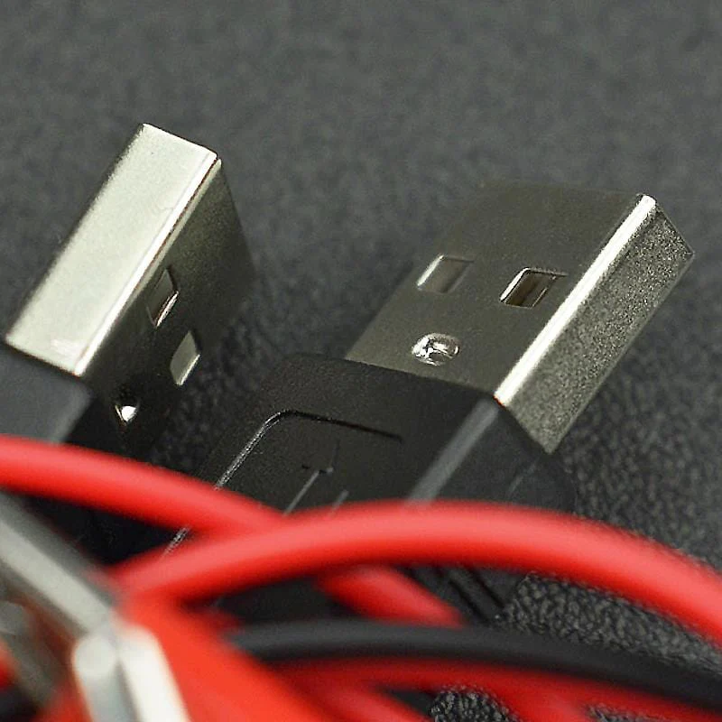 USB to Crocodile Clip Cable (2-pack) - Image 3