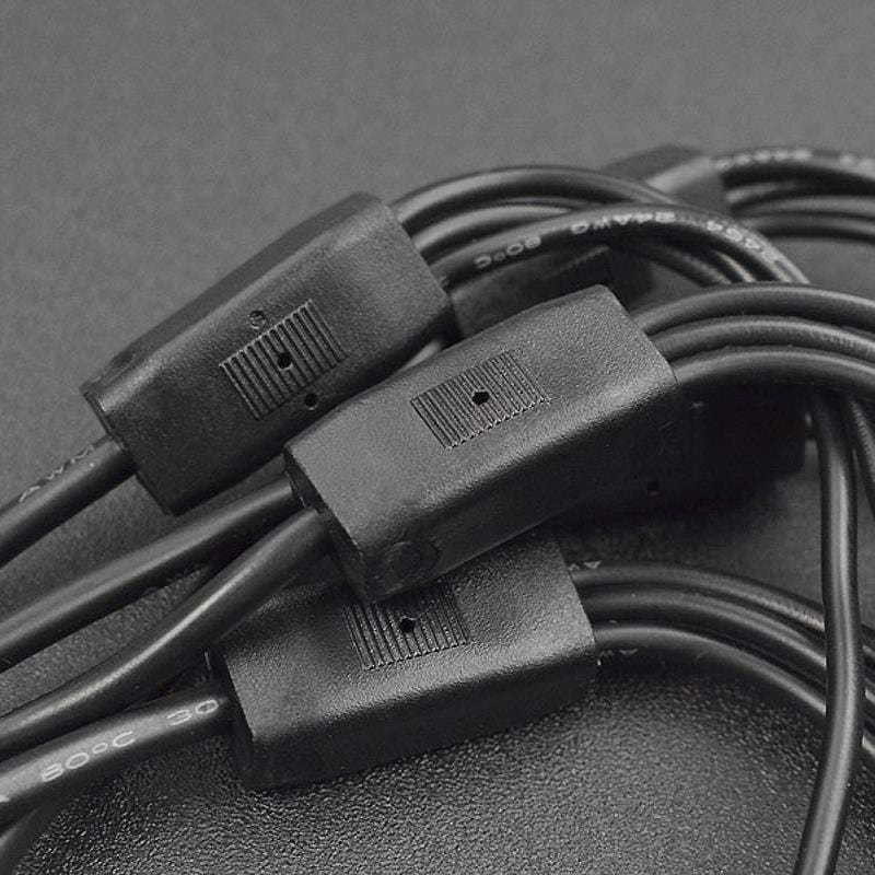USB to Crocodile Clip Cable (2-pack) - Image 4
