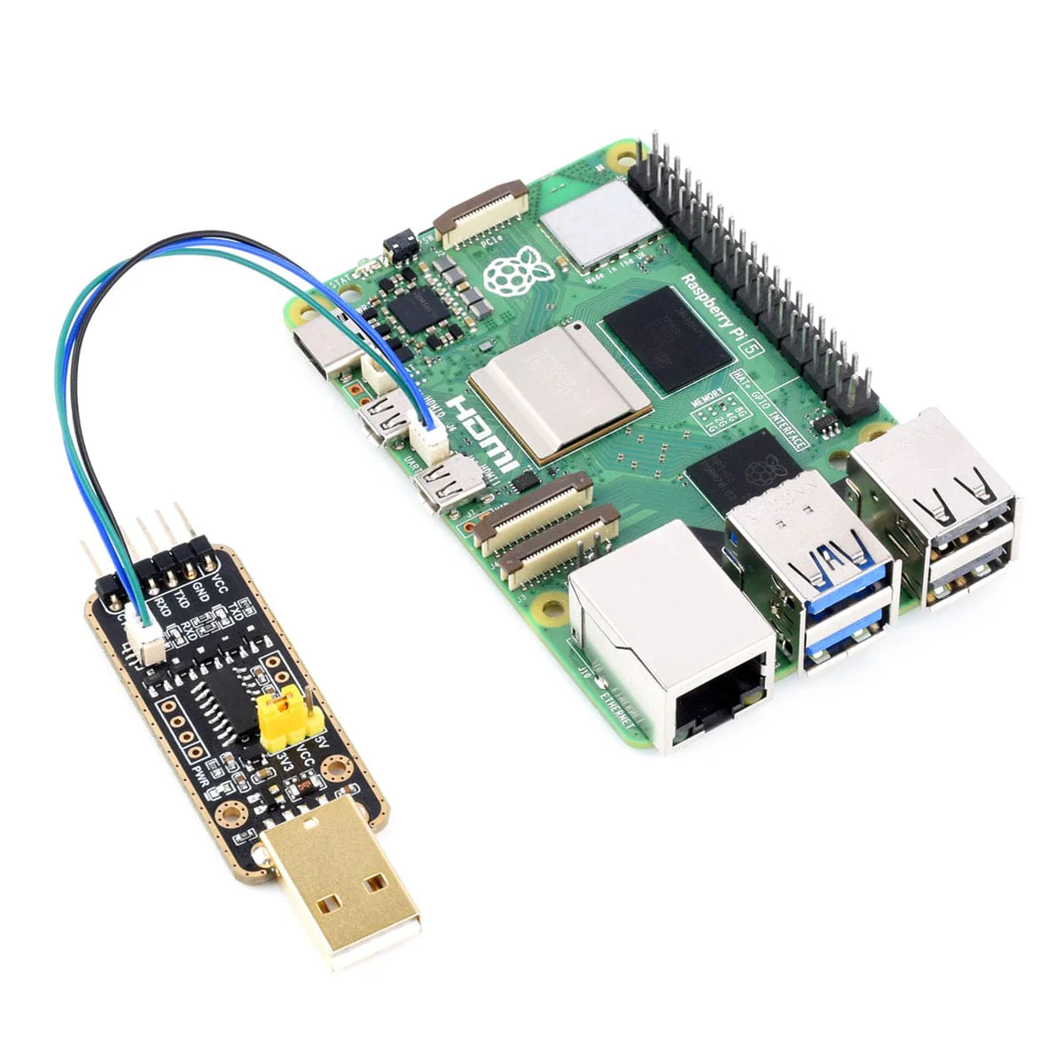 USB to UART Debugger Module for Raspberry Pi 5 - Image 5