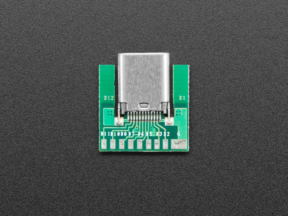 USB Type C Socket - SMT Inline Breakout Board [Discontinued] - Image 3