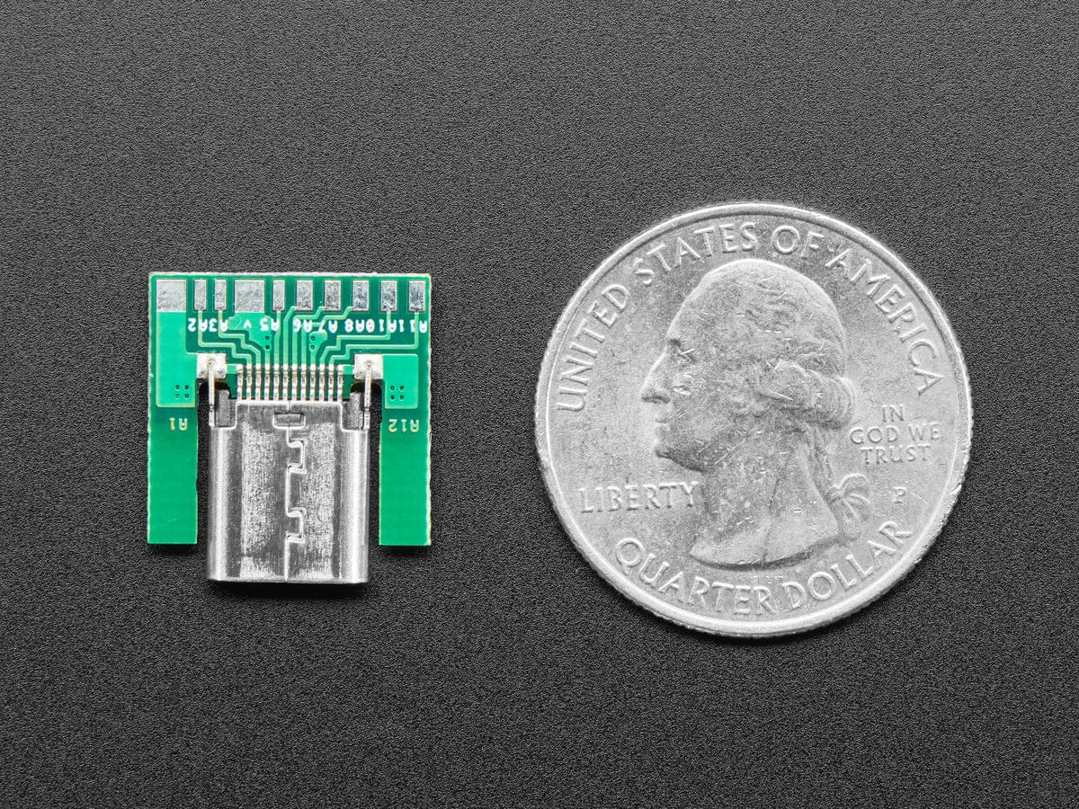 USB Type C Socket - SMT Inline Breakout Board [Discontinued] - Image 4