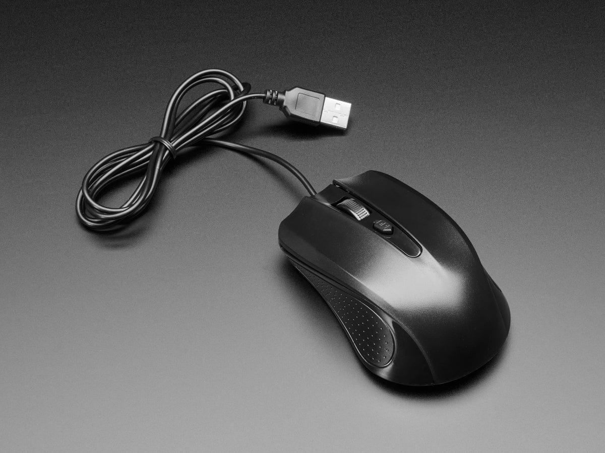 USB Wired Mouse - Two Buttons plus Wheel [Discontinued] - Image 2