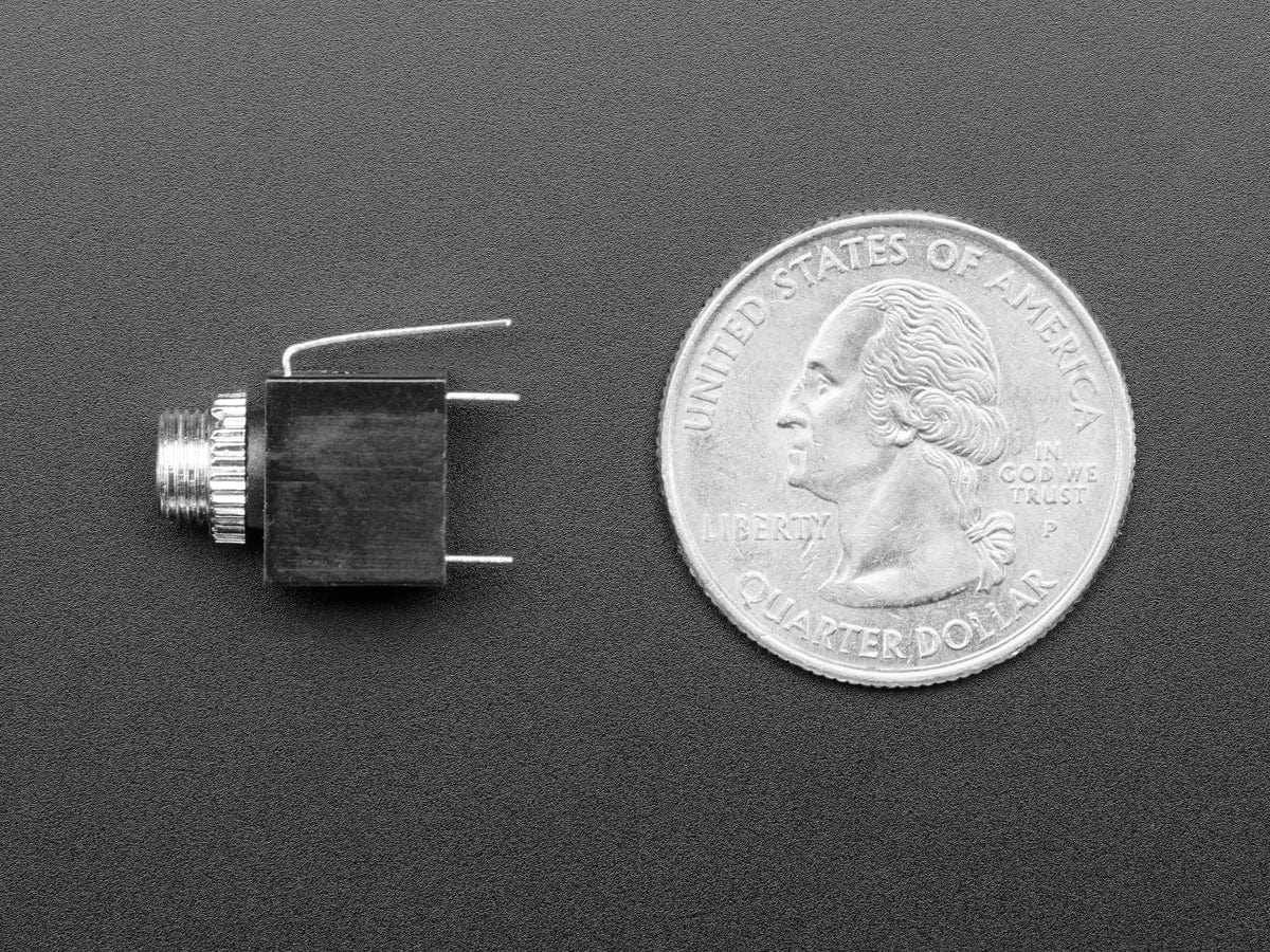 Vertical Breadboard-Friendly 3.5mm Mono Headphone Jack - Image 4