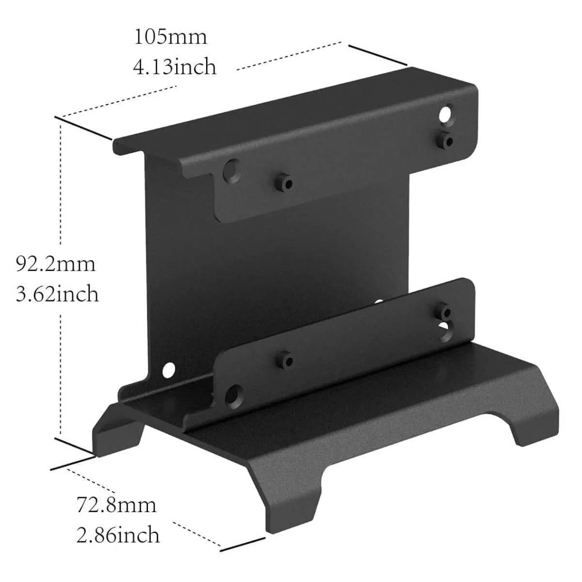 Vertical Dual SSD NAS Bracket for Raspberry Pi - Image 6