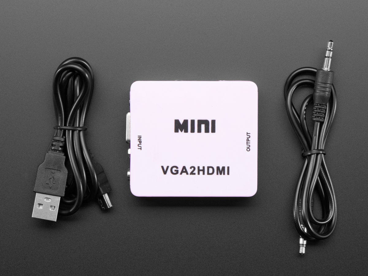 VGA to HDMI Audio and Video Adapter - Image 2