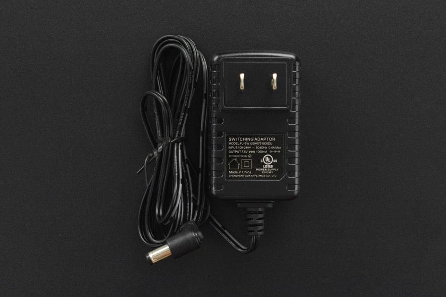 Wall Adapter Power Supply 7.5VDC 1A (American Standard) [discontinued] - Image 2
