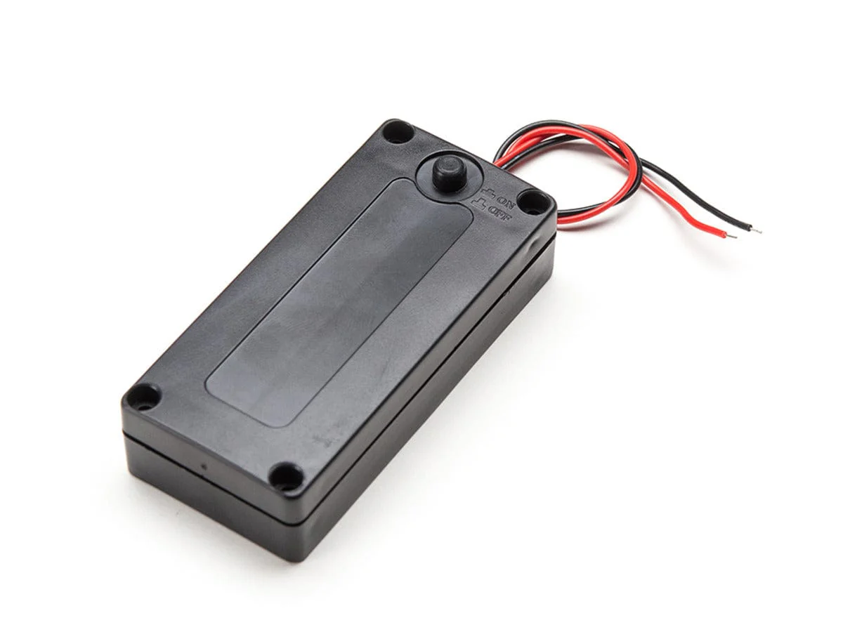Waterproof 2xAA Battery Holder with On/Off Switch - Image 2