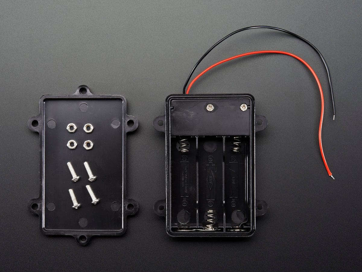 Waterproof 3xAA Battery Holder with On/Off Switch - Image 2