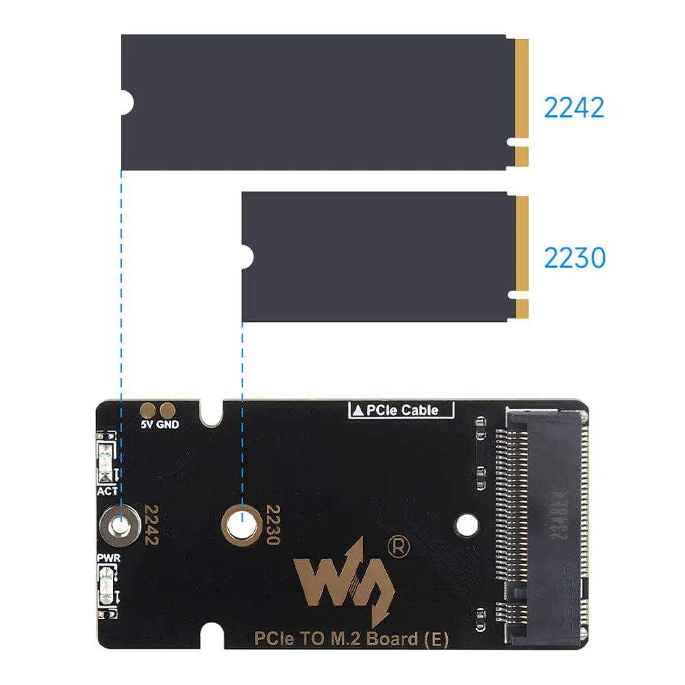 Waveshare M.2 Adapter with Active Cooler for Raspberry Pi 5 - Image 11