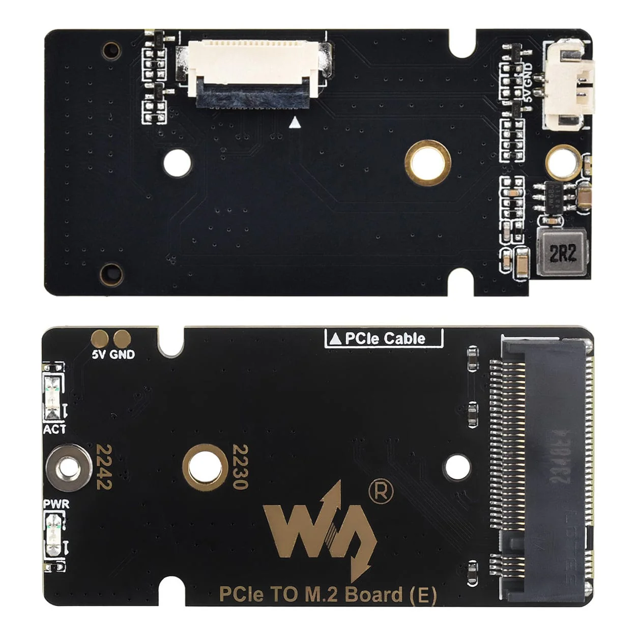 Waveshare M.2 Adapter with Active Cooler for Raspberry Pi 5 - Image 8