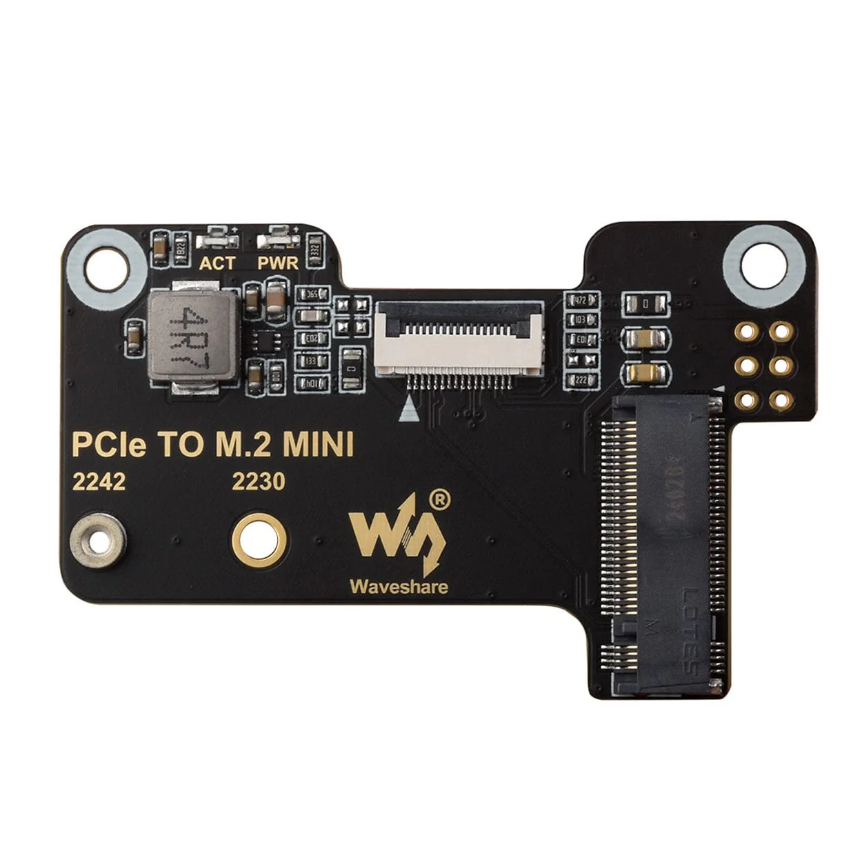 Waveshare Mini M.2 Adapter for Raspberry Pi 5 - Image 4