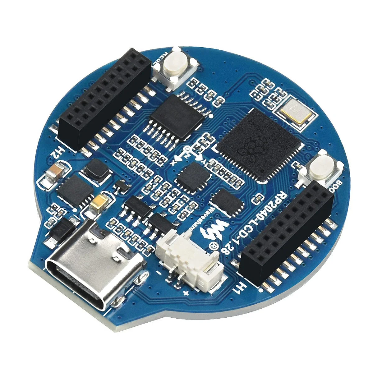 RP2040 1.28" Round LCD with Accelerometer & Gyroscope - Image 2