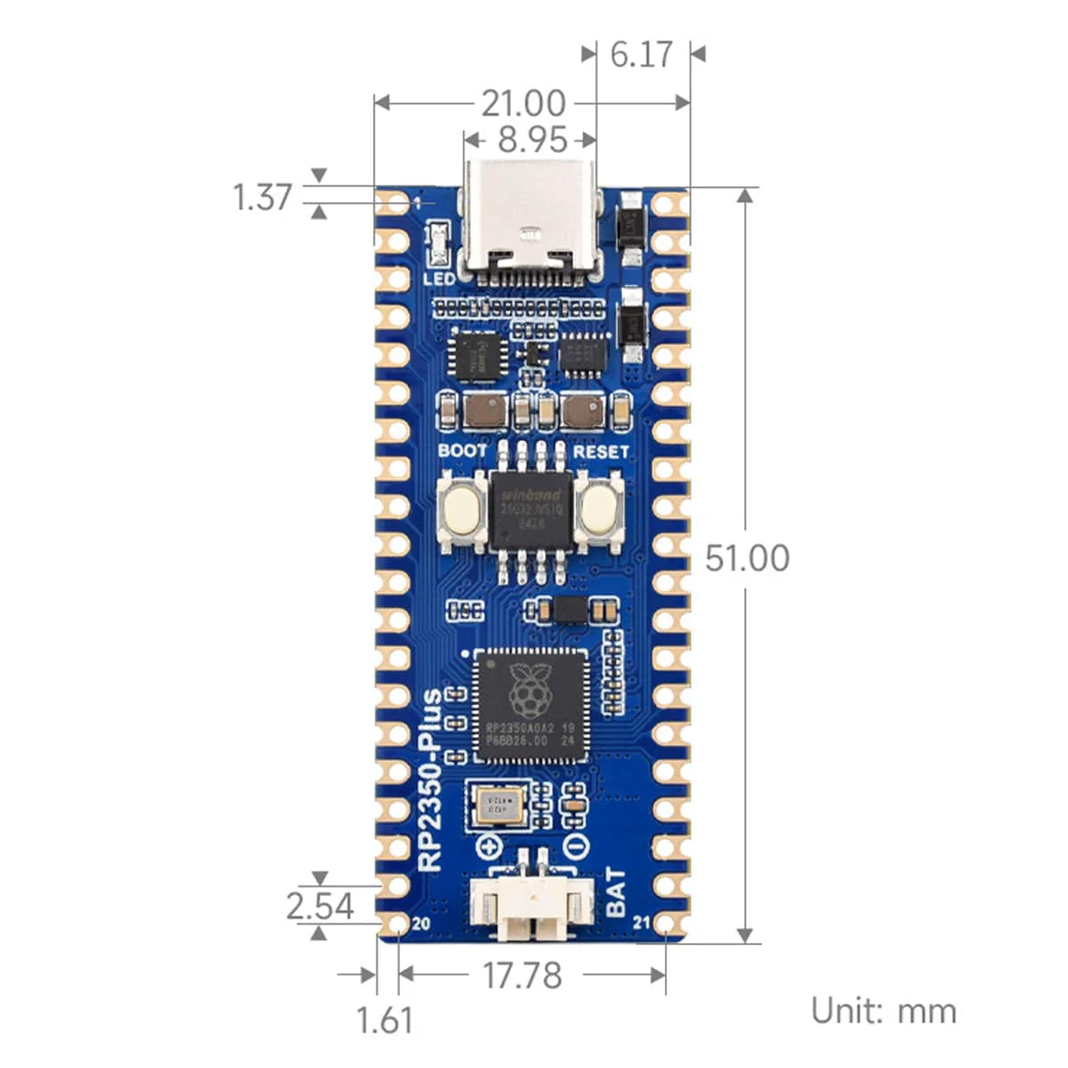 Waveshare RP2350 Plus - Image 8