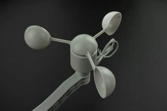 Weather Station Kit with Anemometer/Wind Vane/Rain Bucket - Image 3