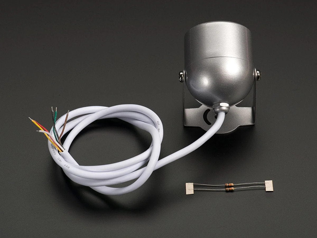 Weatherproof TTL Serial JPEG Camera with NTSC Video and IR LEDs - Image 4