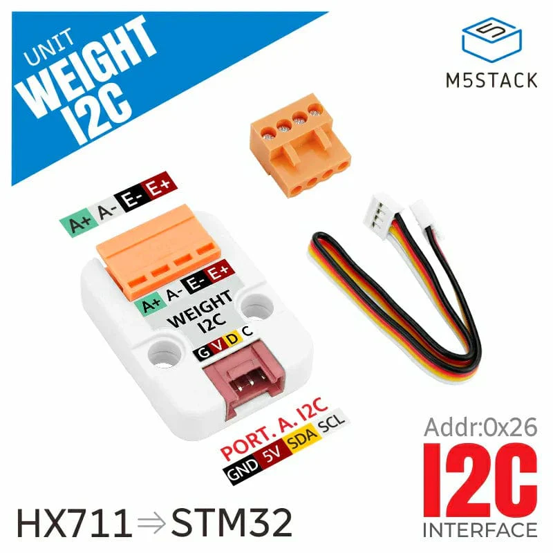 M5Stack Weight I2C Unit (HX711) - Image 2
