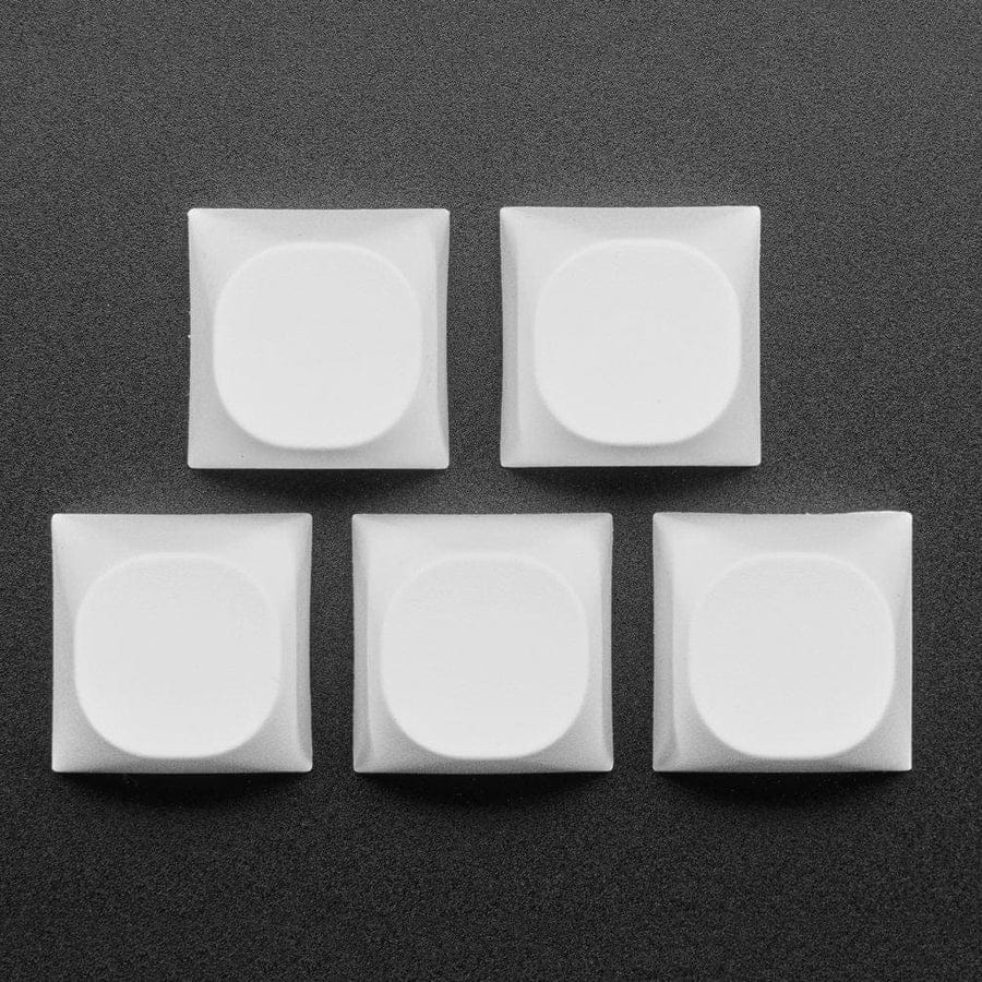 White MA Keycaps for MX Compatible Switches - 5 pack - Image 3
