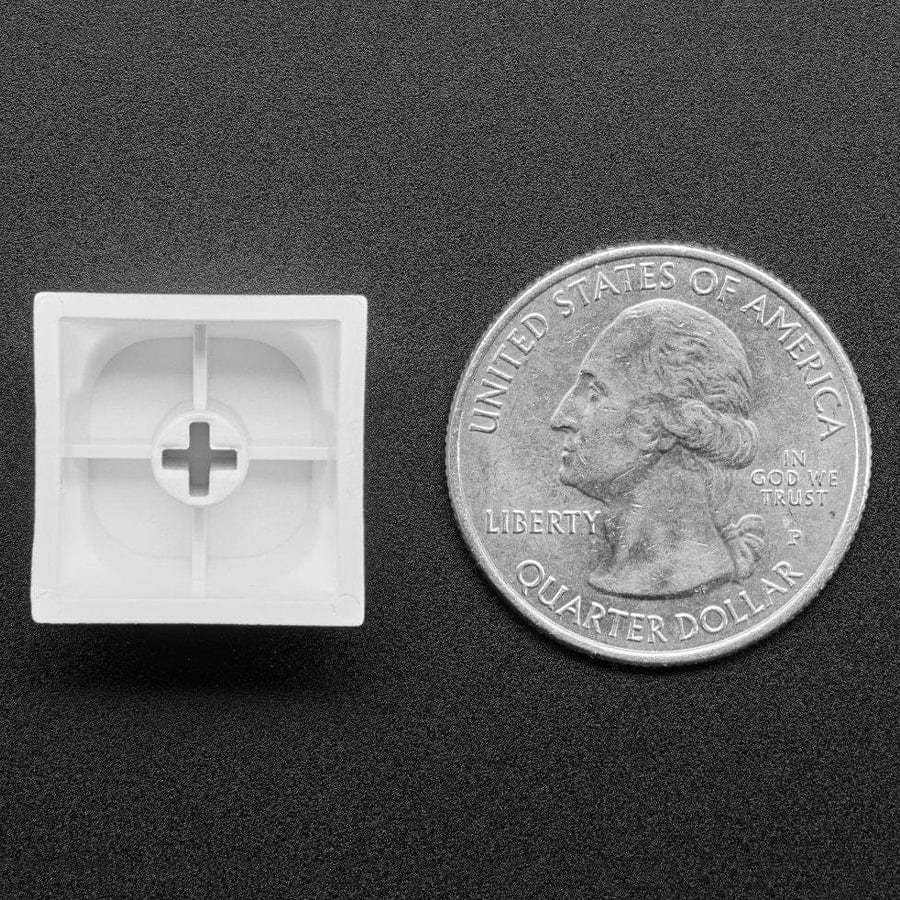 White MA Keycaps for MX Compatible Switches - 5 pack - Image 4