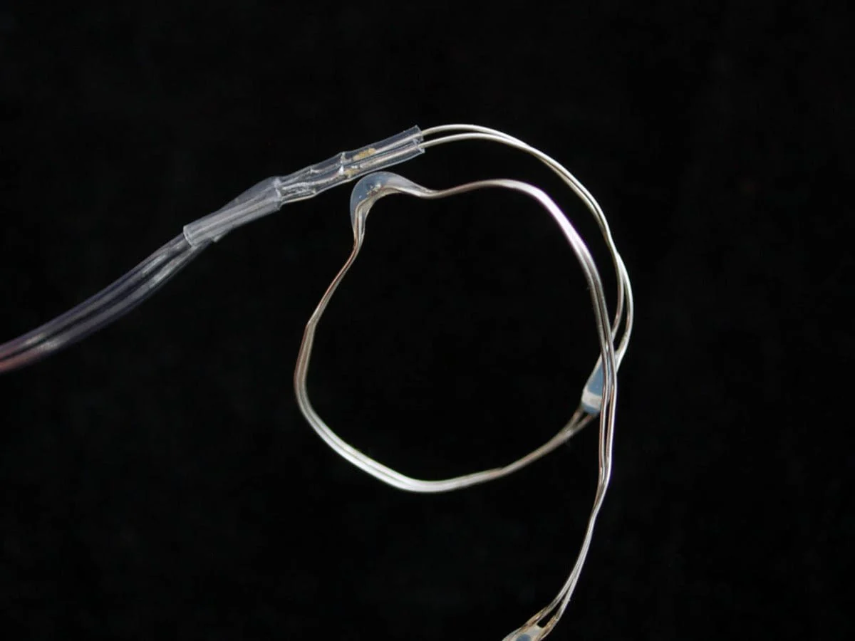 Wire Light LED Strand - 10 Warm White LEDs + Coin Cell Holder [Discontinued] - Image 3