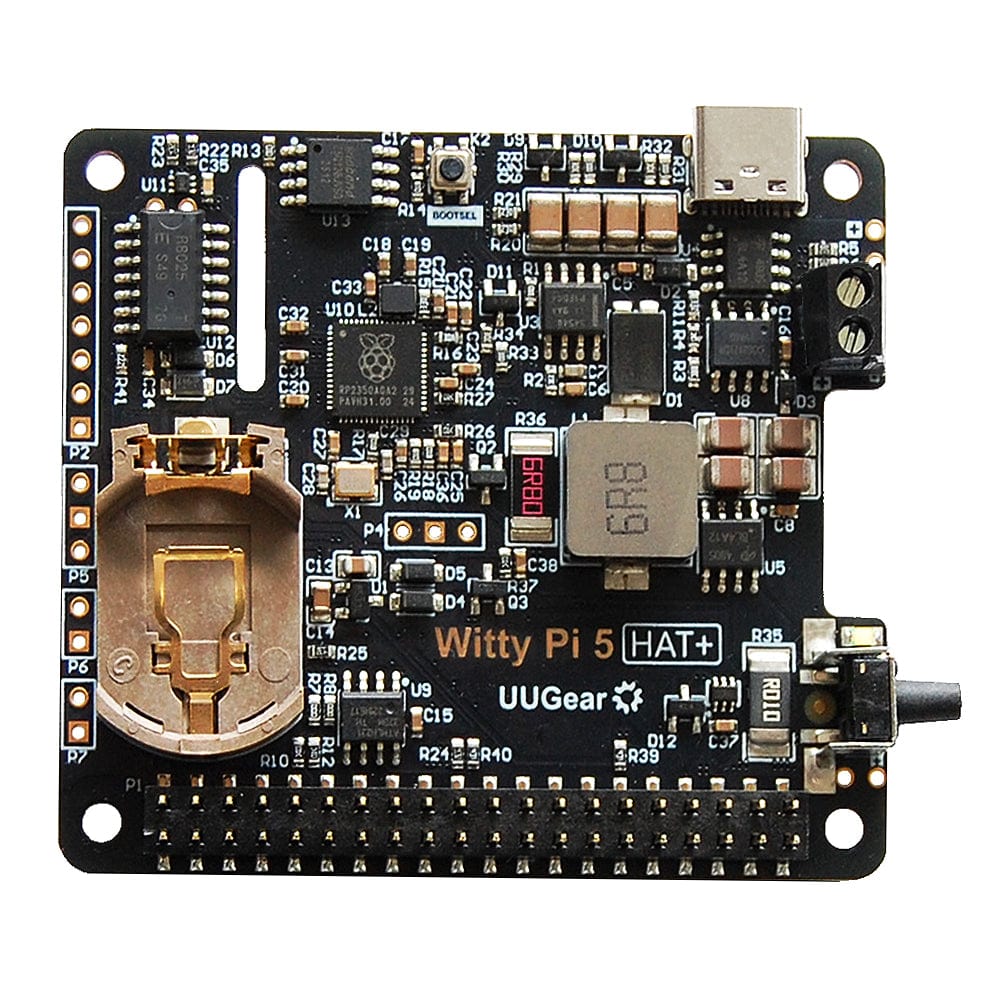 Witty Pi 5 HAT+ Real-Time Clock and Power Management for Raspberry Pi - Image 3