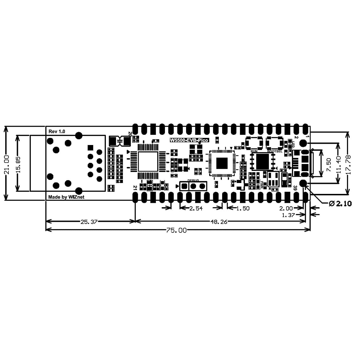 WIZnet W5500-EVB-Pico - Image 6