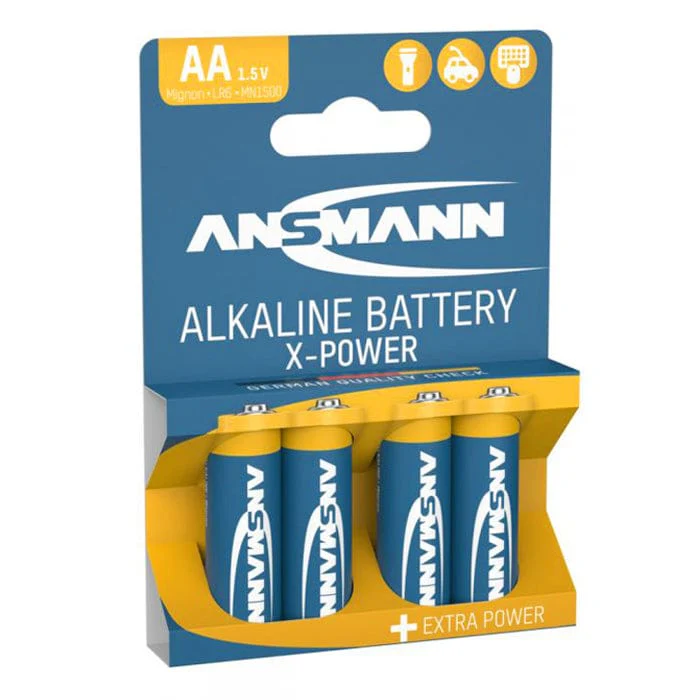 X-Power 1.5V AA Alkaline Batteries (4-Pack) - Image 3