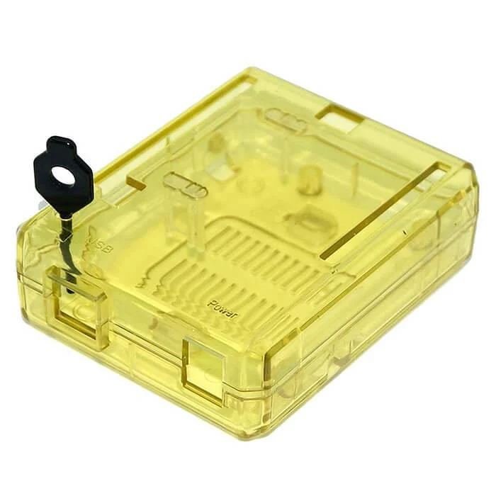 Yellow Protective case for Arduino Uno [discontinued] - Image 4